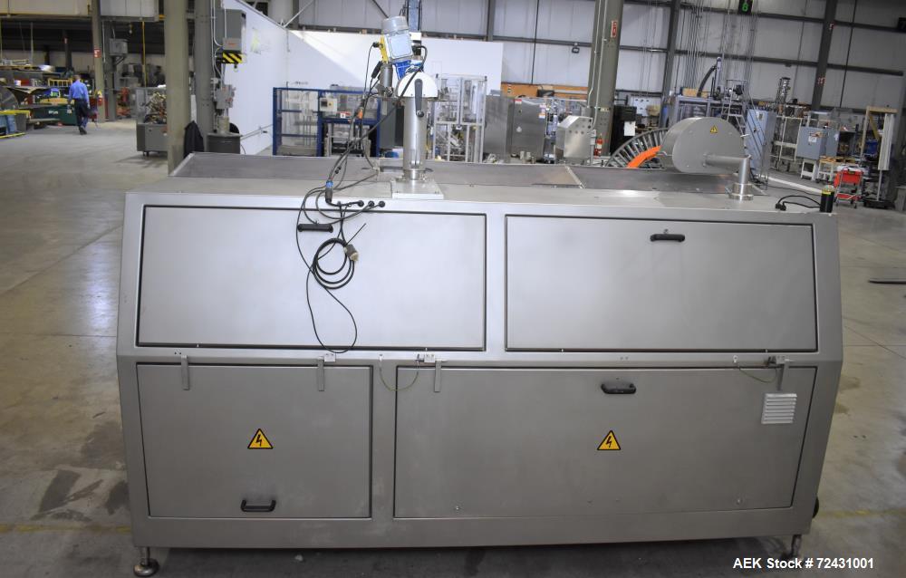 Used Effytec HB-142 Simplex Horizontal Pouch Machine – Servo Auger Filler, 110 CPM